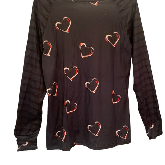 Bundle of womens heart shirts Size Large - Picture 3 of 5